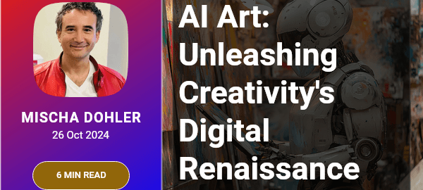 Explore the revolutionary world of AI art, from robot artists to digital masterpieces, reshaping creativity and the art market.