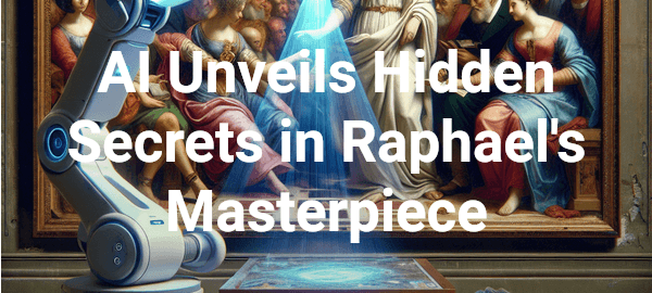 Artificial intelligence uncovers hidden detail in Raphael masterpiece, revolutionizing art analysis and opening new avenues for discovery.