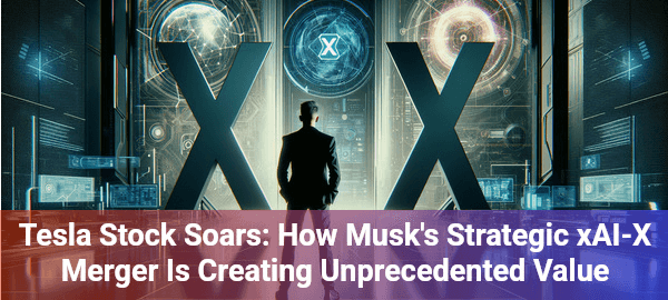 Exploring the xAI-X merger's impact on tesla stock and Musk's innovative investment strategy