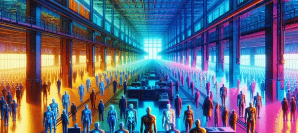 Amazon's AI revolution creates new job opportunities, transforming workforce dynamics with innovative technology.