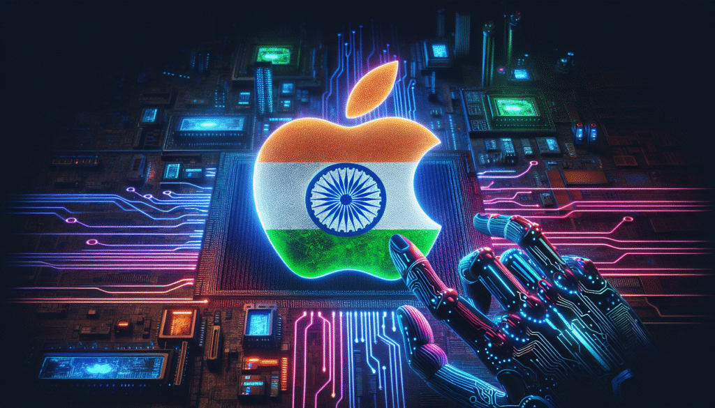 Apple's strategic expansion into India transforms smartphone manufacturing, targeting 40% local production by 2024.