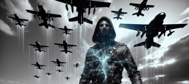 AI tech revolutionizes military strategy with autonomous drones, transforming warfare through advanced intelligence and precision.